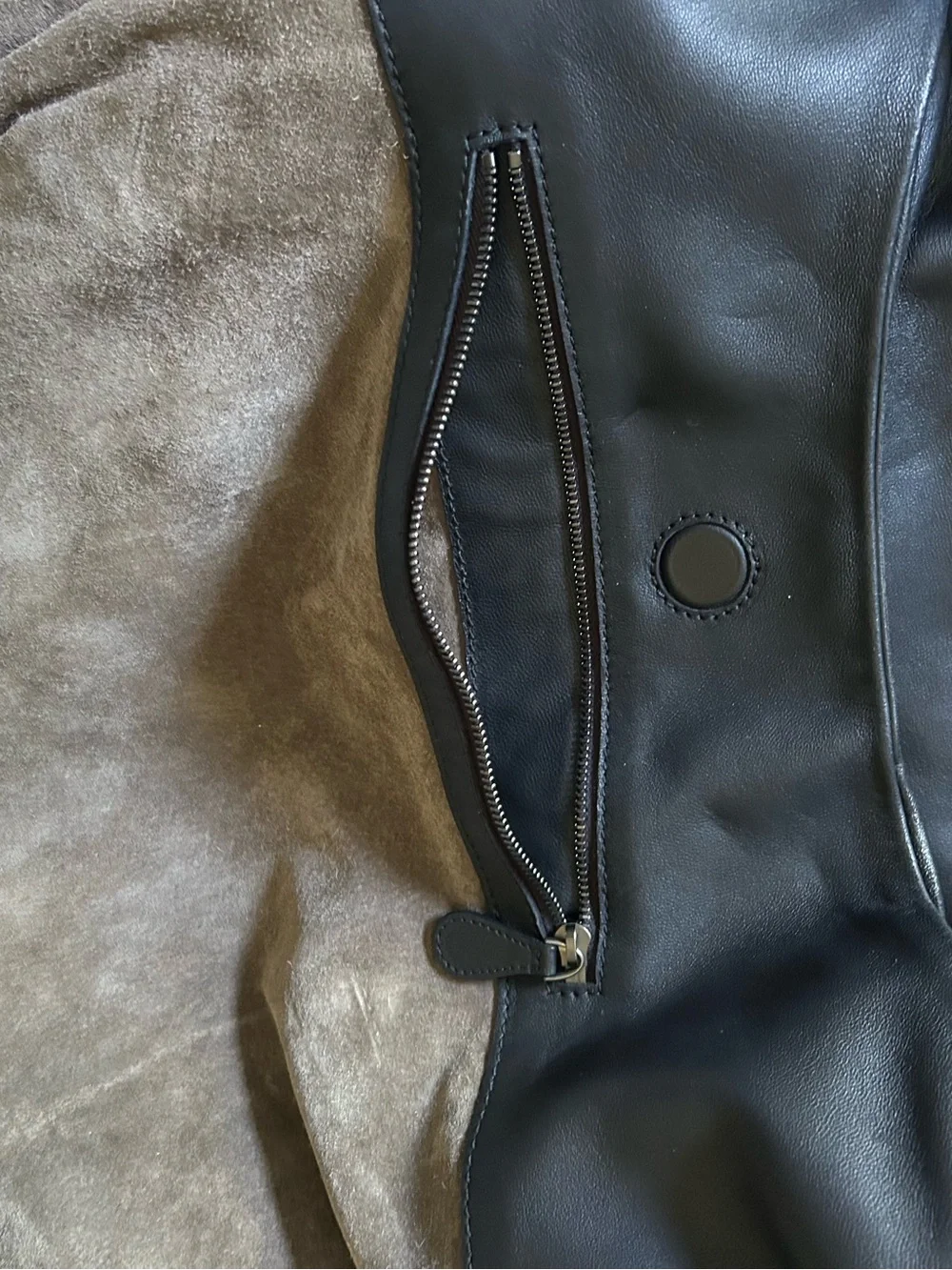 Bottega Veneta Vintage Campana Black Leather Knot Embellished Hobo Bag